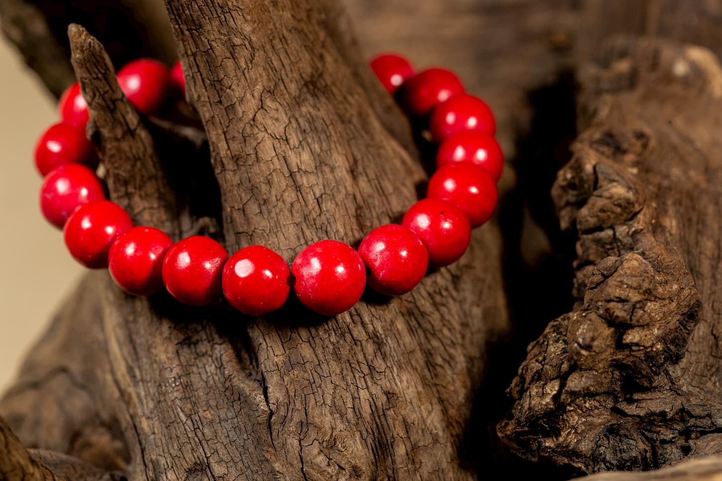 bracelet jaspe rouge