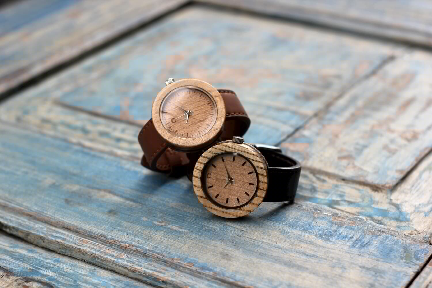 montre en bois originale