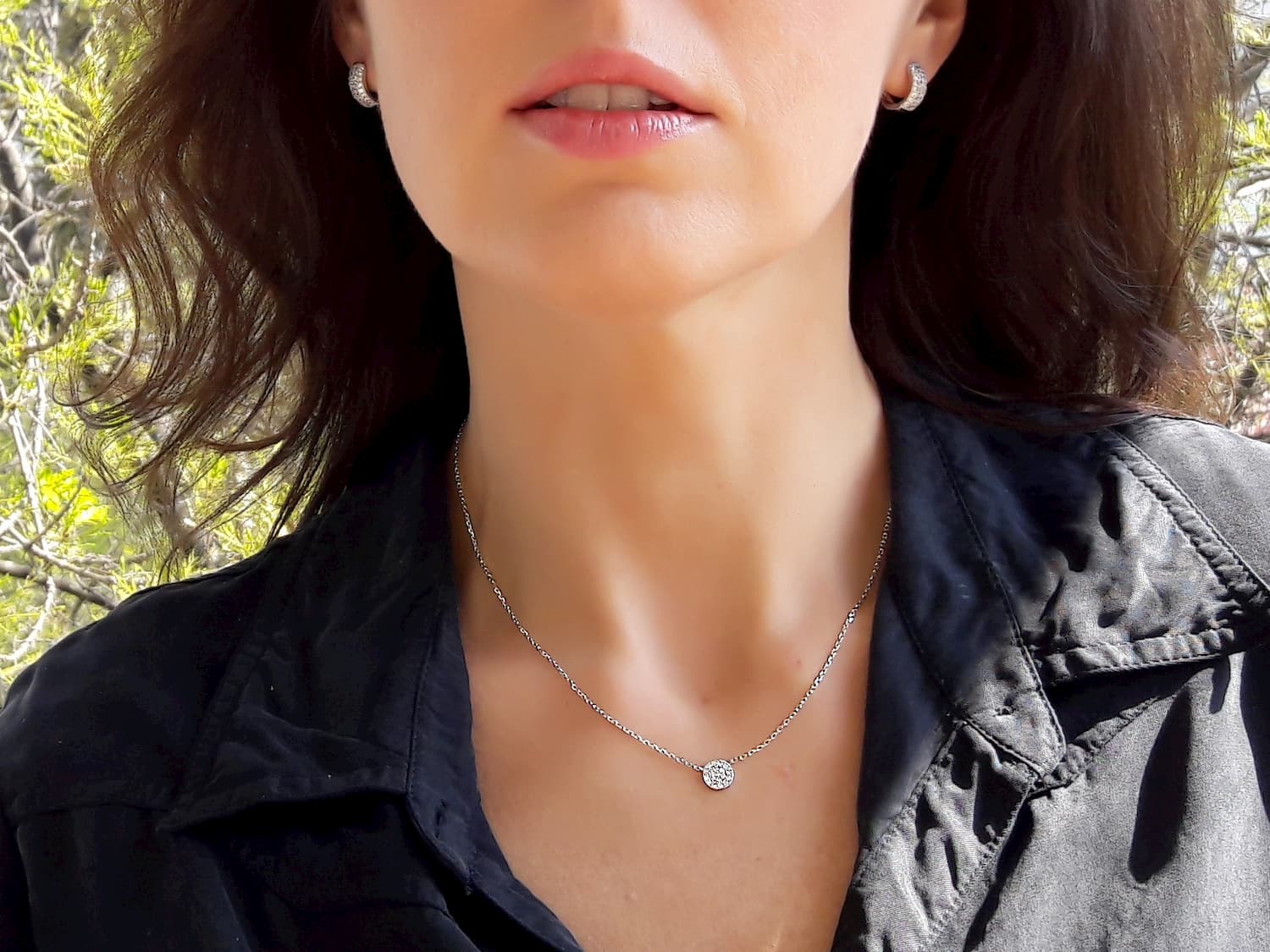 bien porter son collier en argent